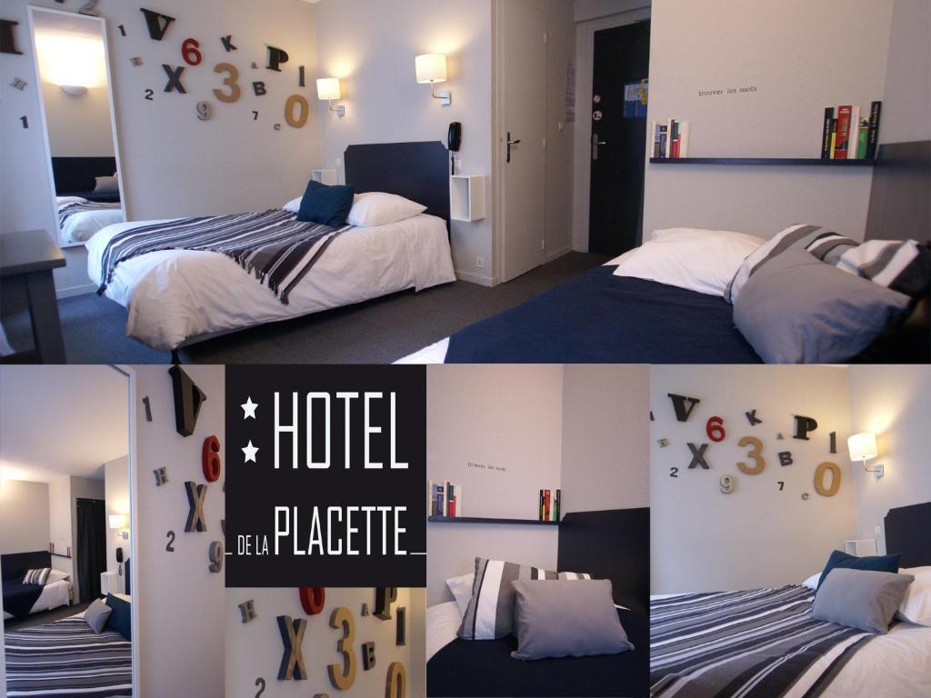 Hotel De La Placette Barcelonnette Rum bild